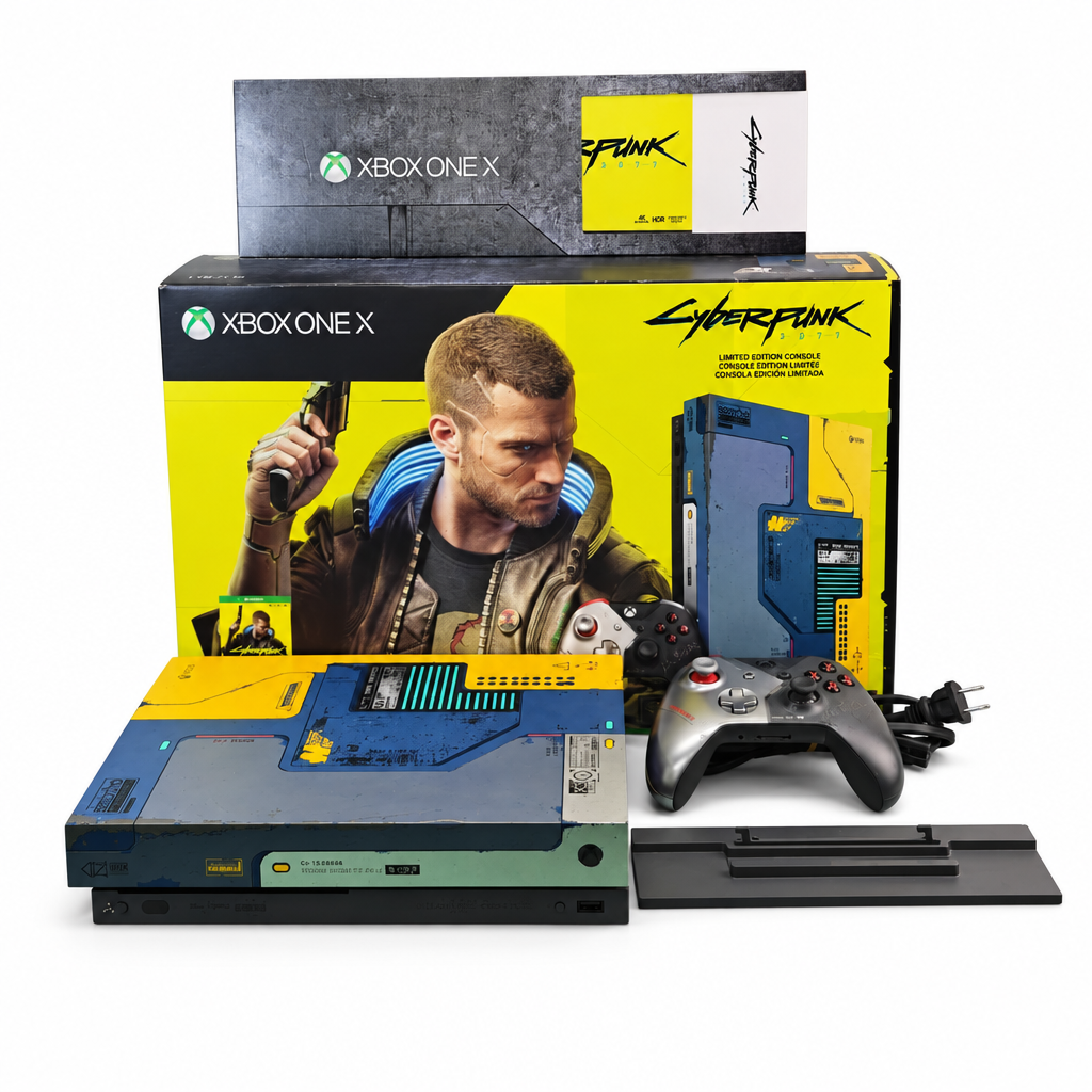 Microsoft Xbox One X Cyberpunk 2077 Limited Edition Console Bundle