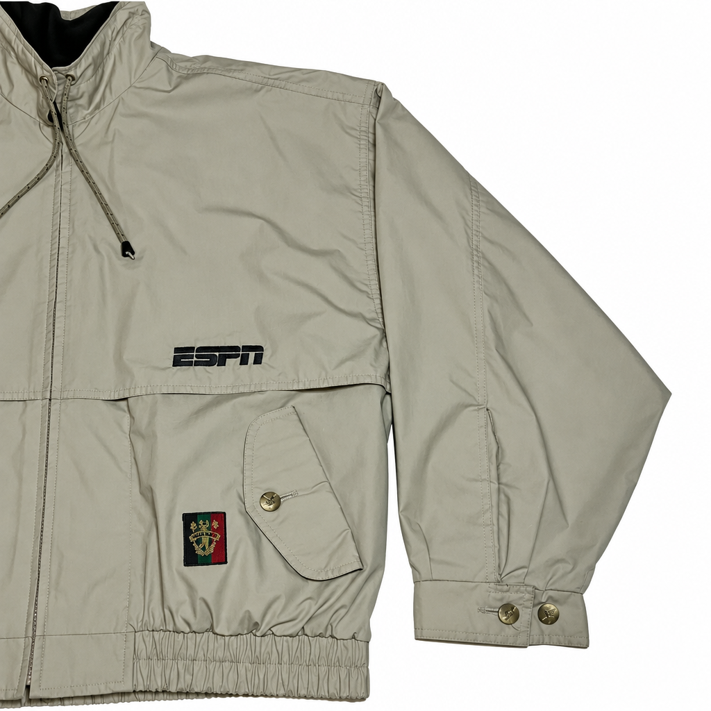 Front open showing lining