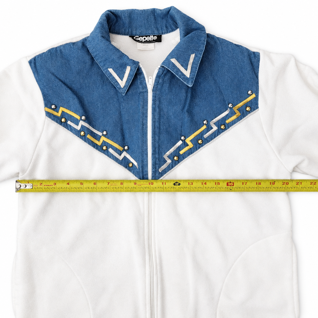 Gepetto Jacket Width Measure - White BG