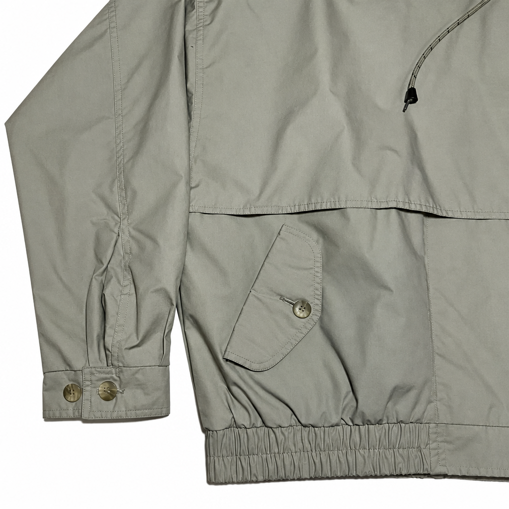 Hood/collar close-up