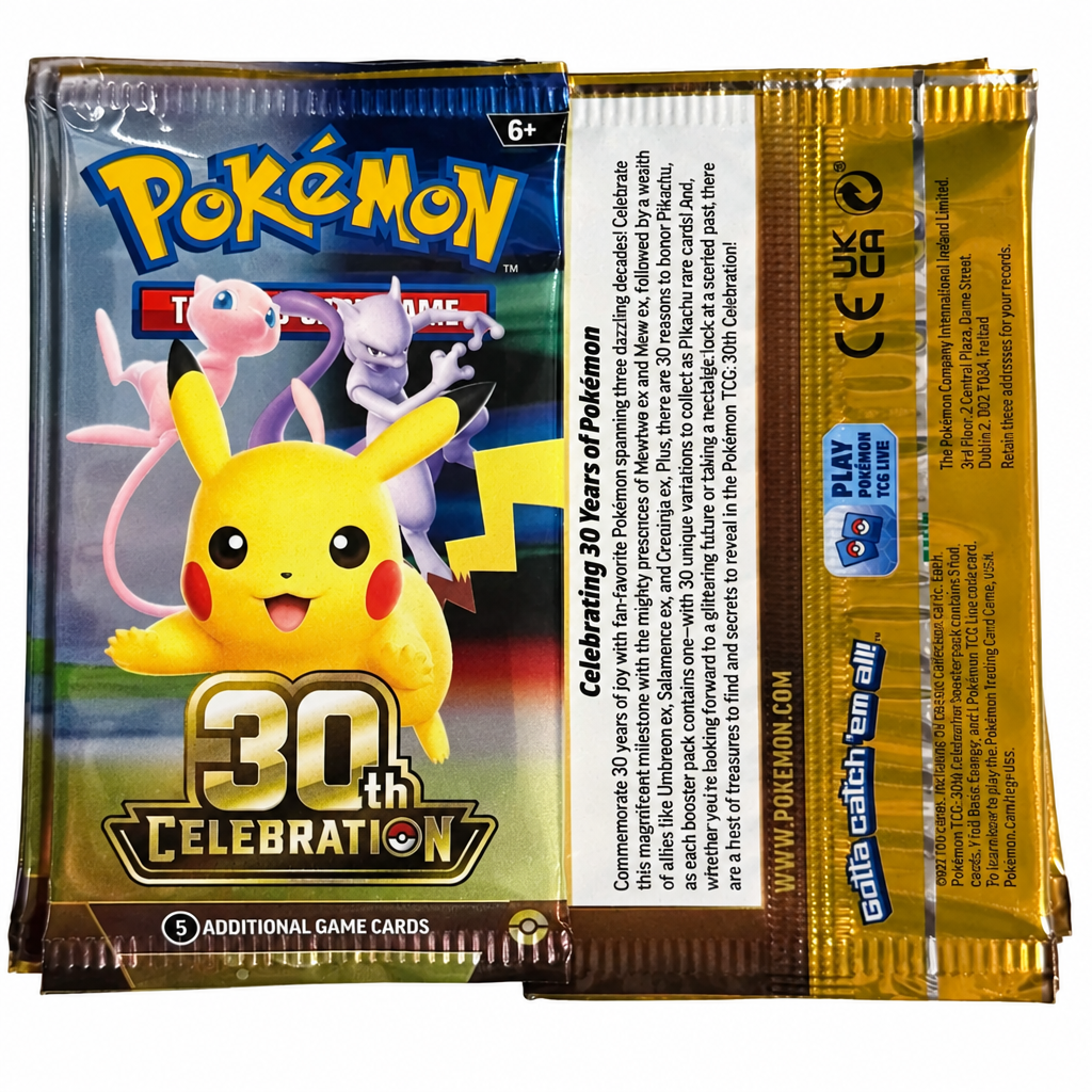 Pokemon 30th Celebration - White BG